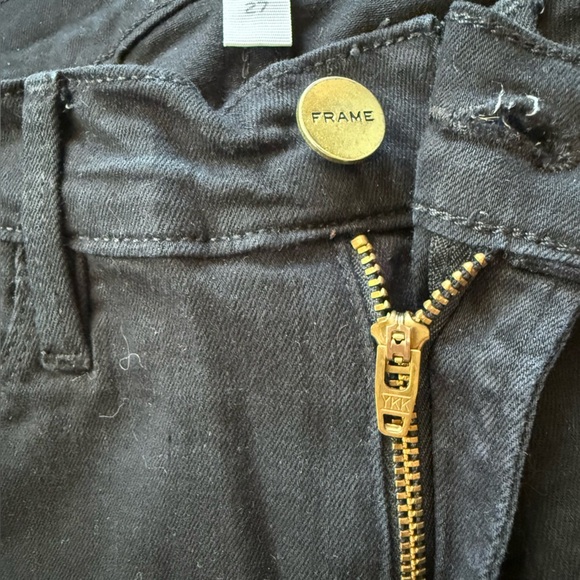 Frame Denim Le High Skinny Jeans in Film Noir Women’s Size 27 - Picture 9 of 13